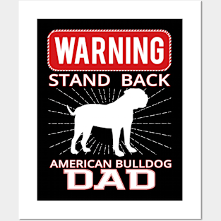 American Bulldog funny gift Shirt Posters and Art